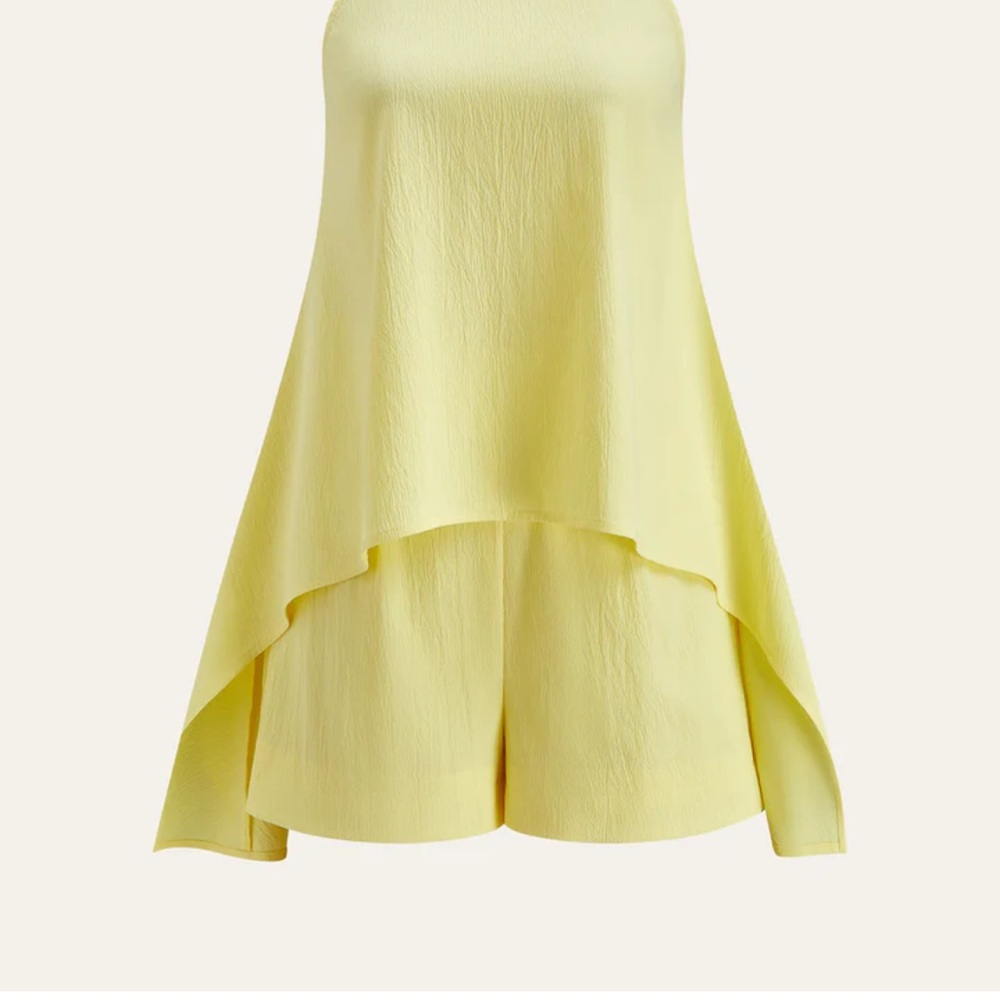 Commense Yellow Women Shorts